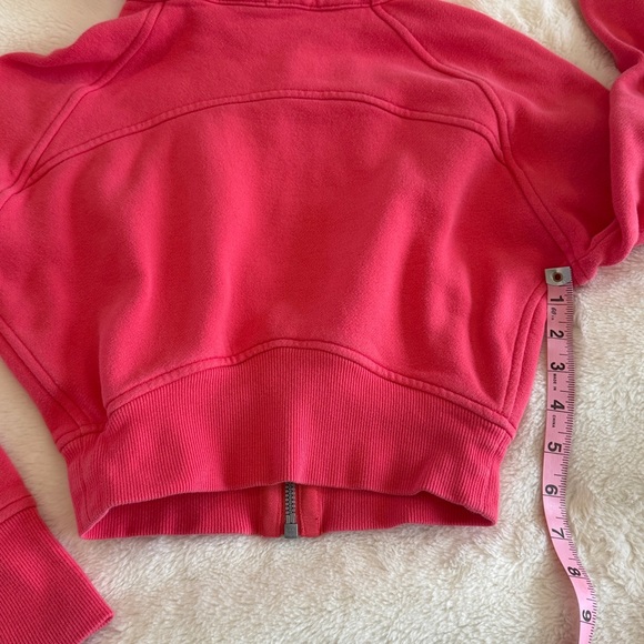 Lululemon CROPPED Scuba Full-Zip Hoodie - Picture 15 of 15